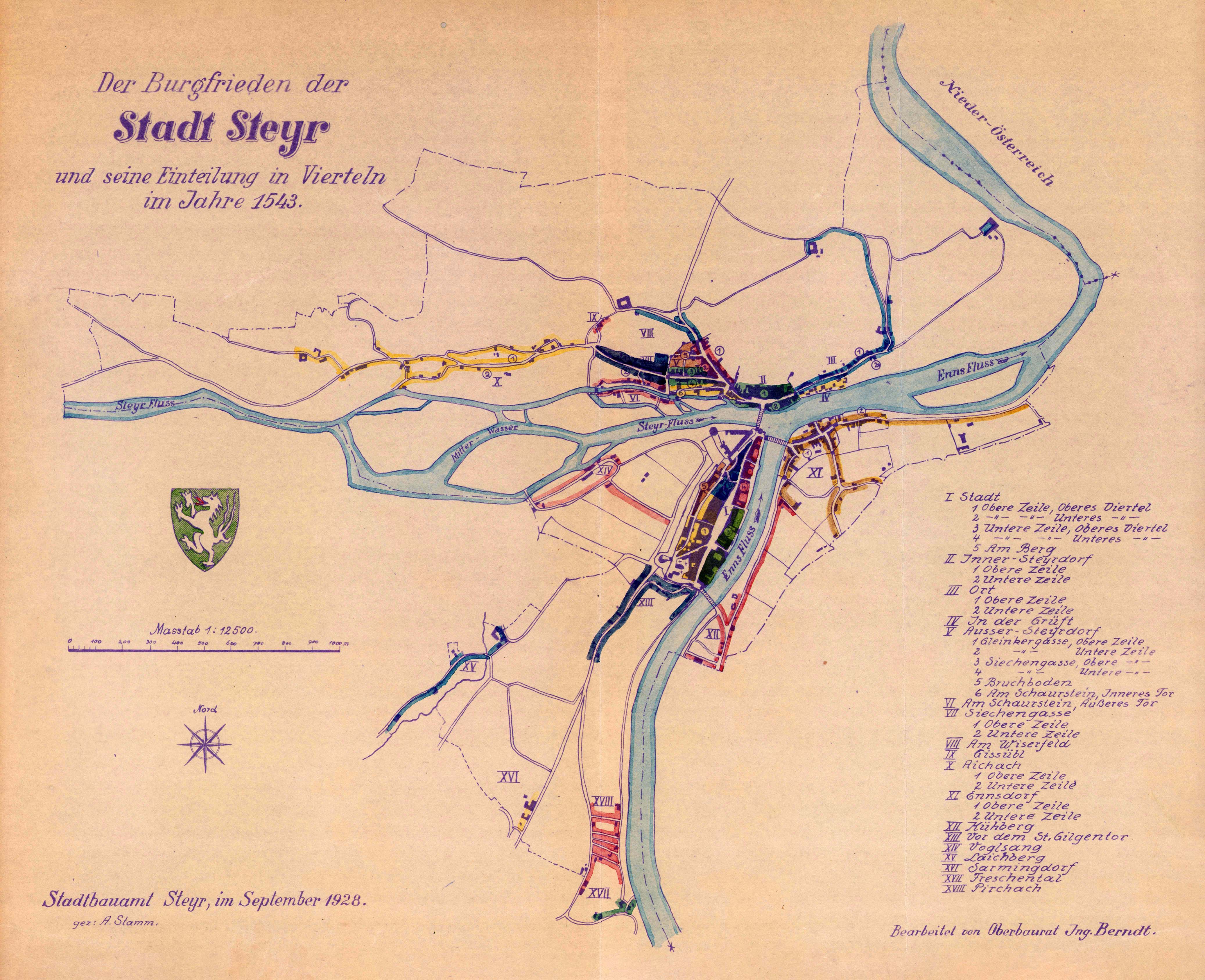 Stadtplan 1879